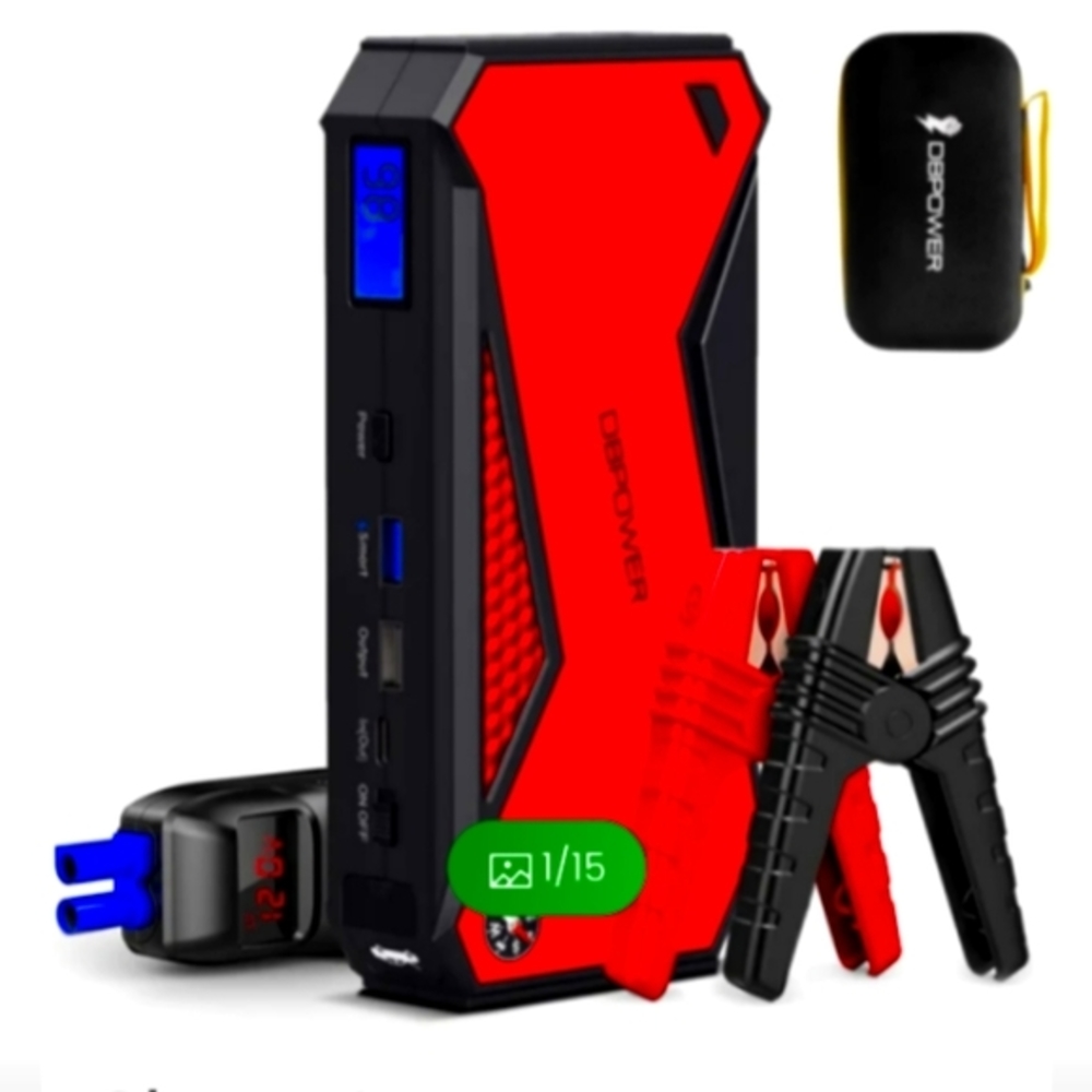 Car/phone charger+ jumpbox